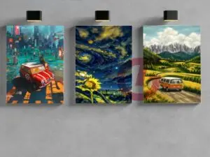 Premium 3D Canvas 3in1 Combo s15