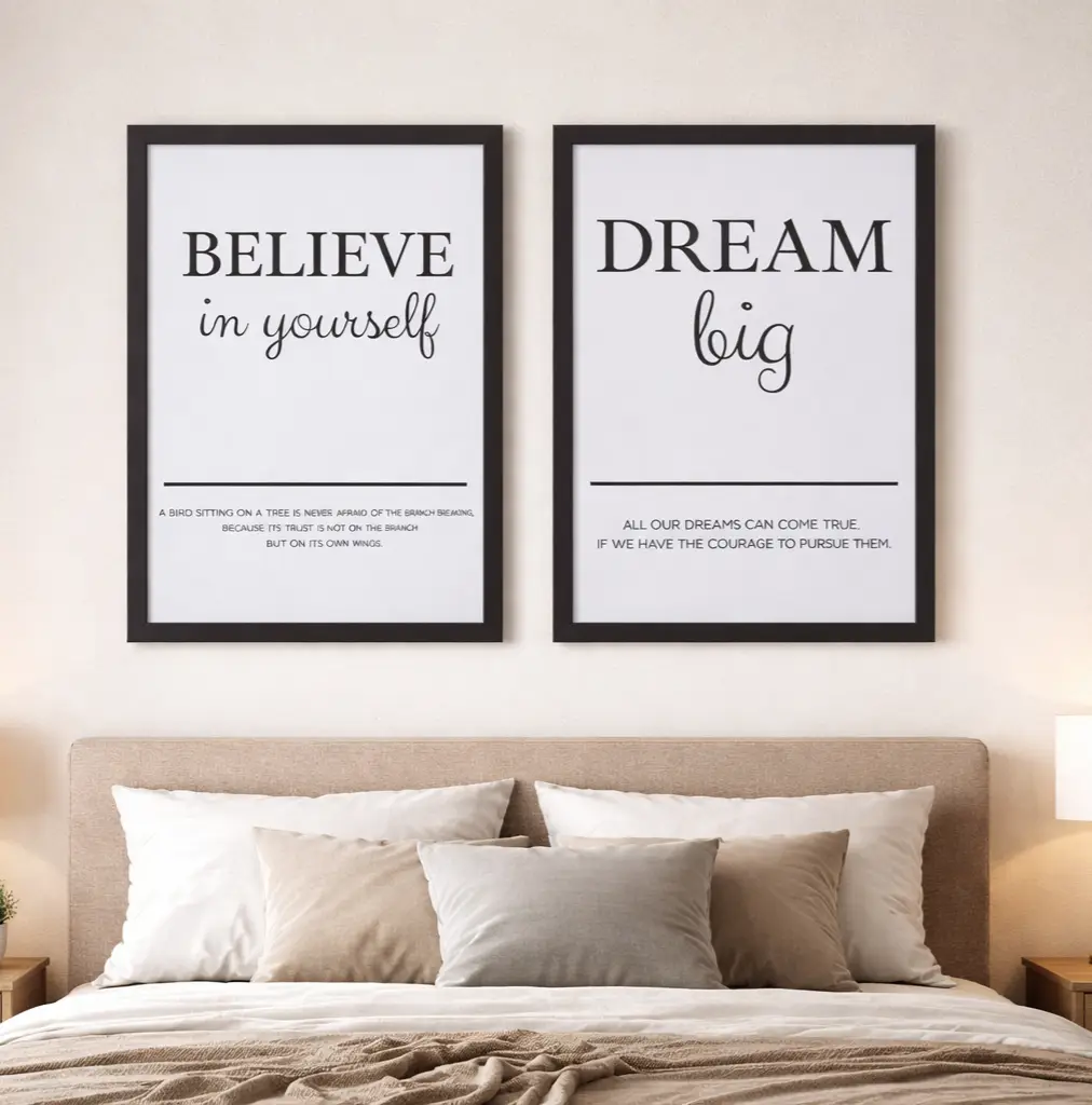 Dream Big & Believe In Yourself Frame Set - Image 2