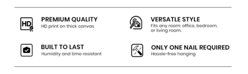 Discipline. Execution. Focus. – Motivational Animal Wall Art Set (Copy) photo review